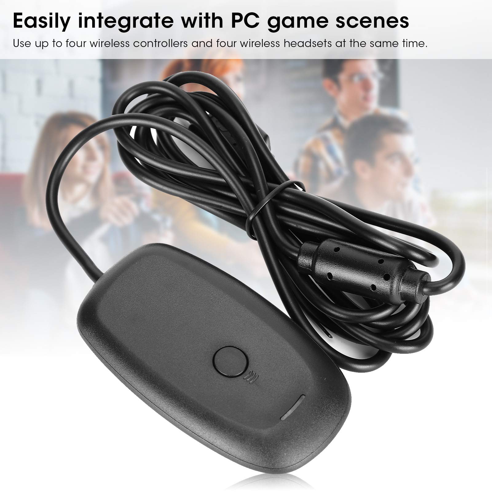 360 Gaming Receiver, USB Controller PC Laptop Computer Receiver for 360
