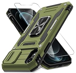 DEERLAMN for iPhone XR Case with Slide Camera