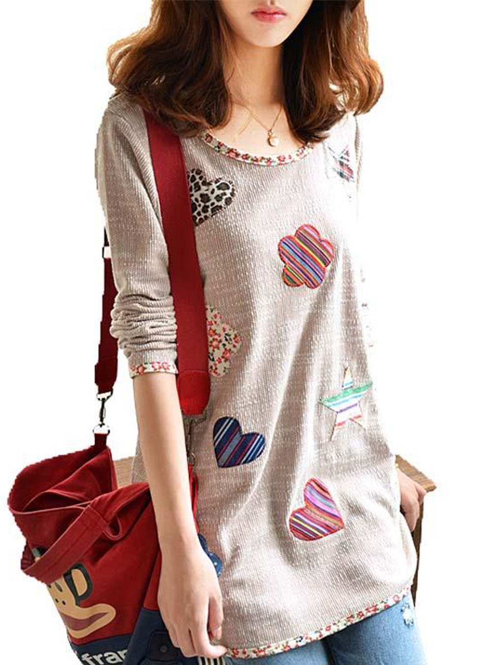 TRURENDI Women Oversized Winter Knit Pullover Jumper Loose Sweater Knitwear Top Blouse