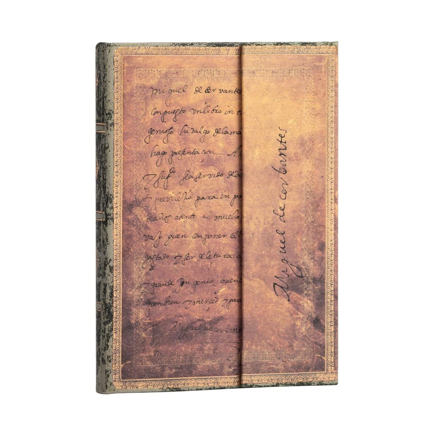 Paperblanks Hardcover Journal Cervantes, Letter to The King | Lined | Midi (130 × 180 mm)