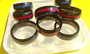 TendTodo 8Pcs Ring Clear Resin Mold, Sizes 6-13, Jewelry Casting Plastic Crafts, Handmade, Instructions Included