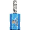 Diamond Mortar Raking Bit - BRSCHNITT for Mortar Raking Tuck Pointing Granite Marble Concrete Masonry Stone Removals Vacuum Brazed Bit with 5/8-11 Thread (5/16 Inch x 1 Inch)