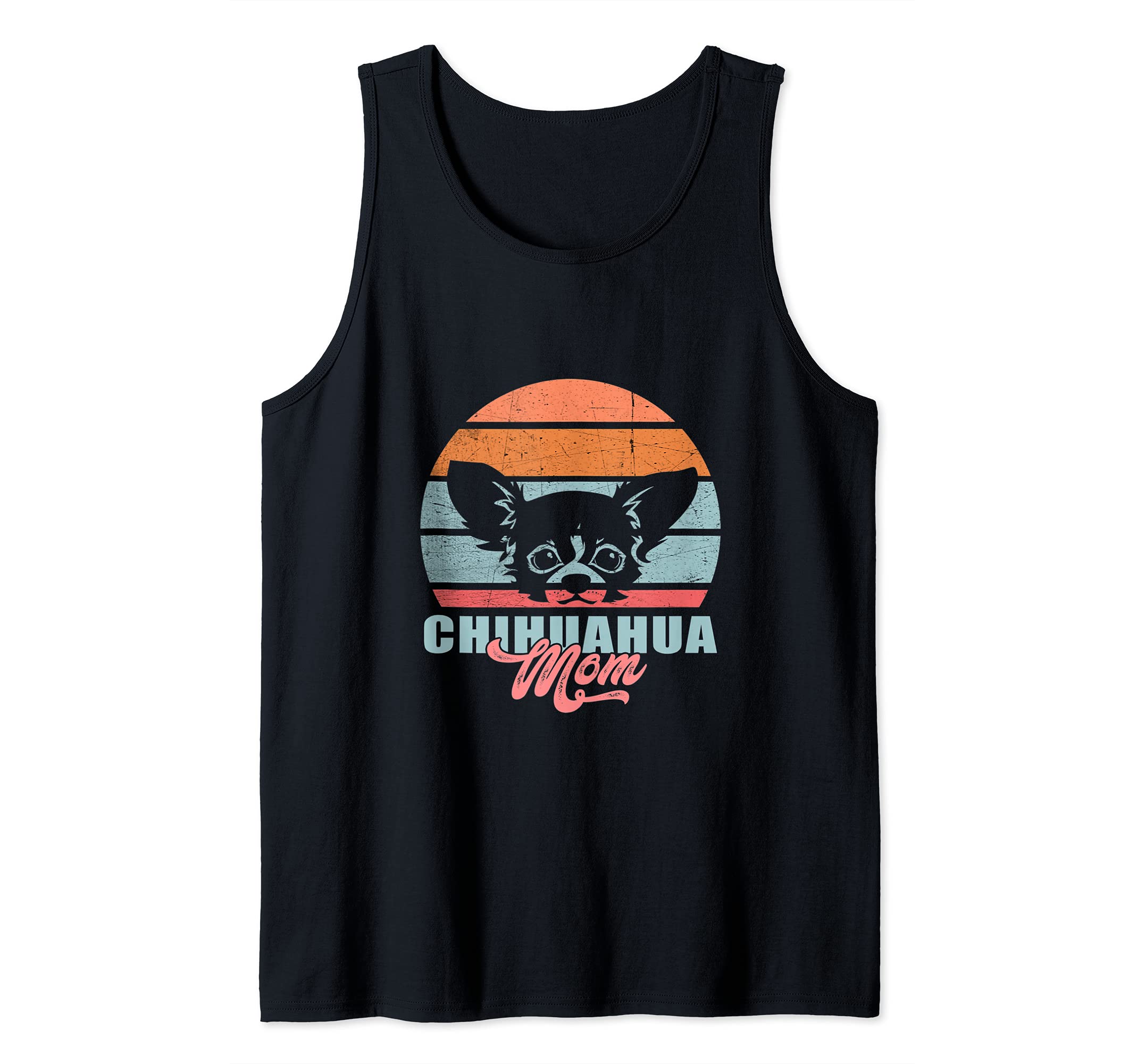 Chihuahua Mom Pet Animal Puppy Paws Dog Breed Bone Dogs Paw Tank Top