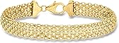 Ross-Simons Italian 14kt Yellow Gold Bismark-Link Bracelet