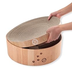 Necoichi Cat Scratcher Bowl Replacement for Indoor