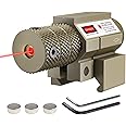Pinty Compact Tactical Red Laser Sight with Picatinny Mount Alan Wrenches for Hunting - Easy and Bright