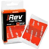 Solaravita Genesis Hyper Rev Orange Finger Grip Tape, Pre-Cut 2.75 x 3 inches, 30 Count