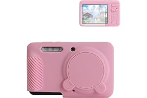 Rieibi Silicone Case for Kodak PIXPRO FZ55 Case, Accessories for Kodak PIXPRO FZ55 Camera Case with 2 Pcs Screen Protectors, 