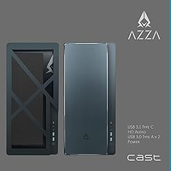 AZZA CAST PC Case - ATX Mid-Tower with Aluminum