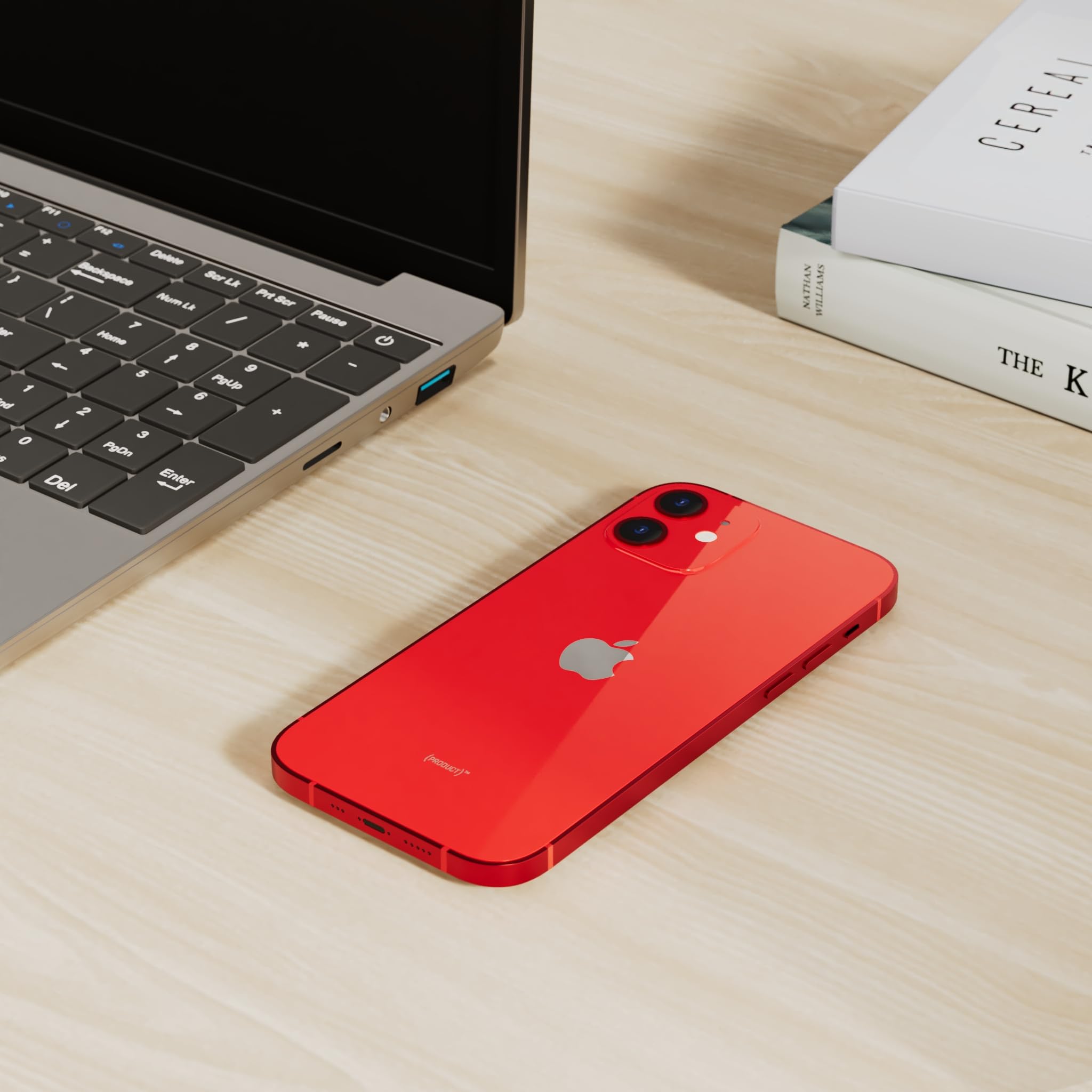 Apple iPhone 12, 64GB, Red - Unlocked (Renewed Premium)