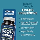 Macro Greens CoQ10 400mg Ubiquinone 60 Caps UK Made Health Vitality view 5
