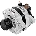 L4 1.8L New ASTOU Alternator Compatible with for Toyota Corolla Alternator 2009 2010 2011 2012 2013 Matrix Alternator 2009 2010 for Pontiac Vibe Alternator 2009 2010 Replace# 11385 11577 27060-0T041