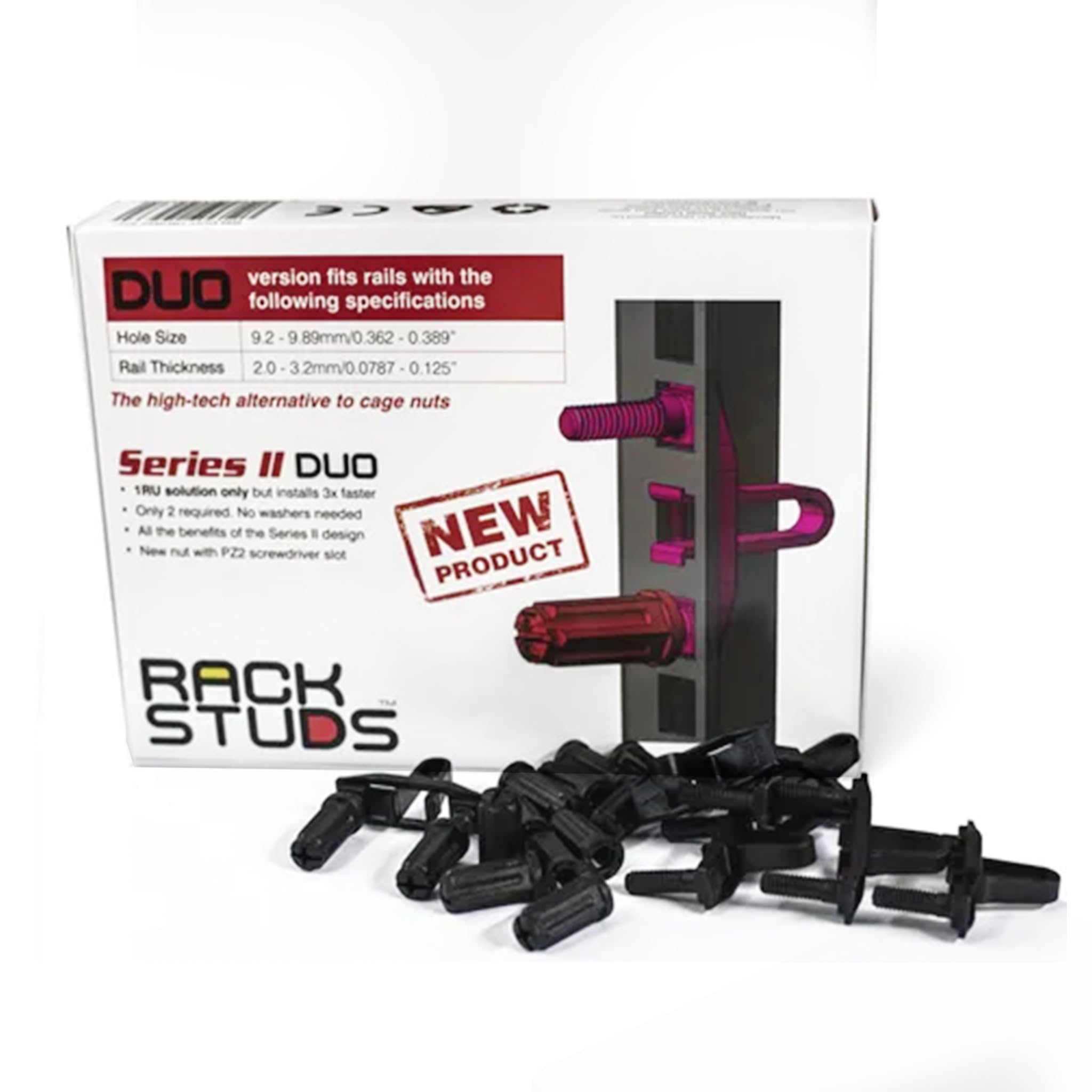 Mua Rackstuds DUO50 1RU Series II Rack Mount Solution - Effortless ...