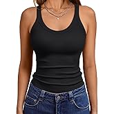 Trendy Queen Women's Ribbed Crop Tank Top