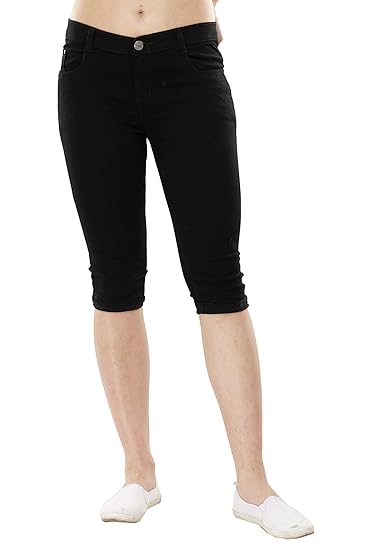 slim fit capri jeans