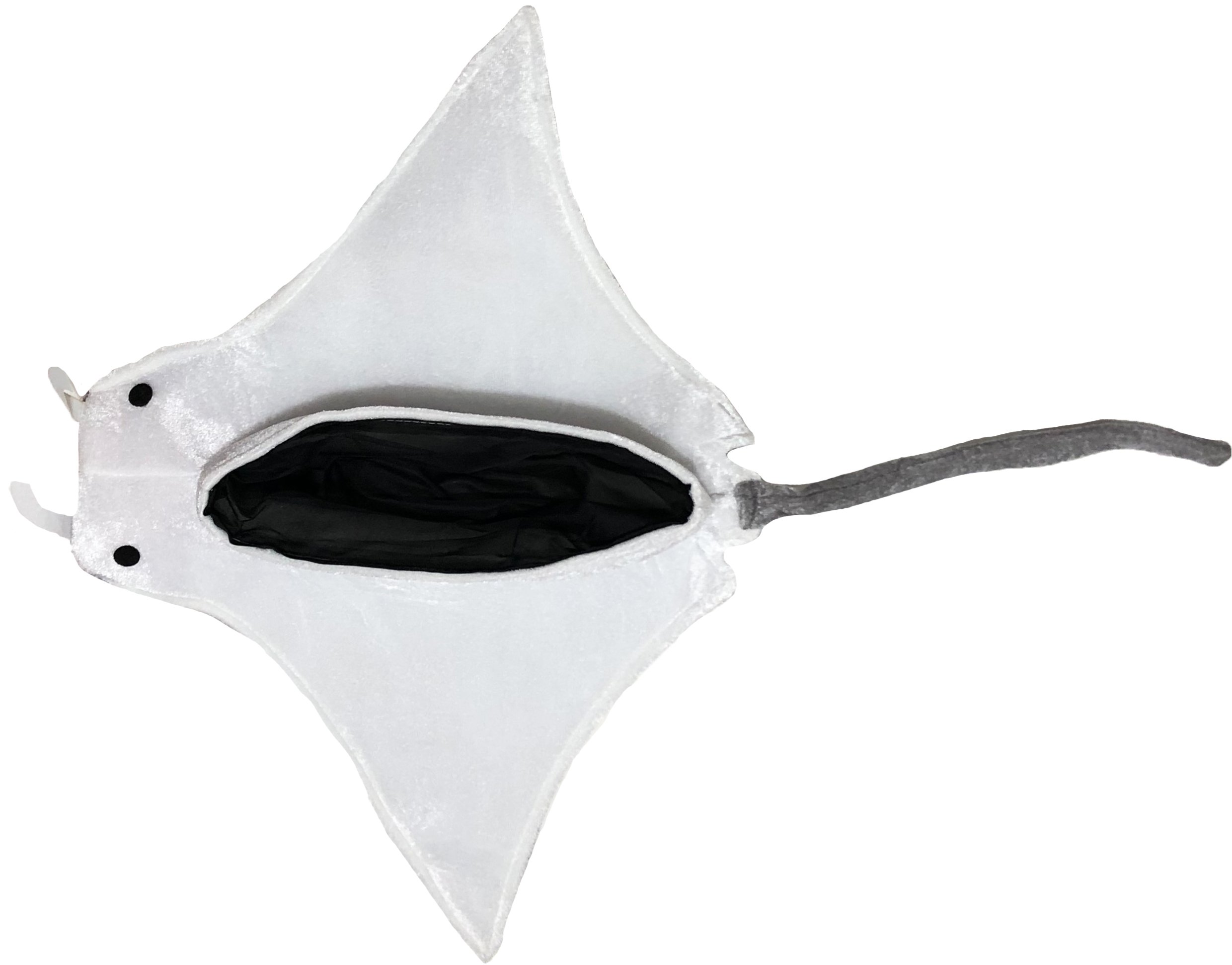 Petitebelle Stingray Costume Hat (Grey, One Size)