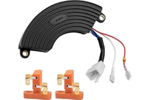 SOFO Generator AVR Automatic Voltage Regulator with Carbon Brush for Predator Champion Blackmax Generac Duromax Firman Wen 5000 5500 6500 7000 7125 7500 8000 8500 8750 9000 9500W Generator Parts