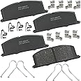 Bendix Premium SBC242 Ceramic Front Brake Pads for Select Models Chevrolet Nova, Geo Prizm, Toyota Camry, Celica, Corolla, MR2, Paseo, Tercel