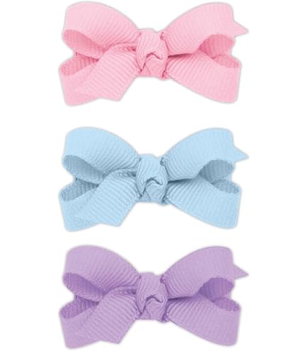 Wee Ones WeeStay - Fermaglio per capelli da ragazza, in grosgrain