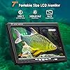 Caméra De Pêche Eyoyo 15m Avec écran 7" TFT LCD – 1000TVL, DVR, Lumière IR, Carte SD Incluse