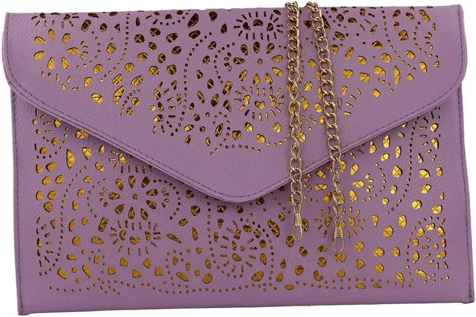 Small Purple Women Bag Chain-bags Women Party Purses Evening Clutch Bags Shoulder Bag Women Party Purses Envelope Women Pu Leather Bags