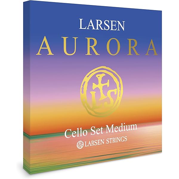 Amazon.com: Larsen Strings Aurora Cello Strings Set 4/4 Medium