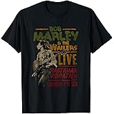 Bob Marley BTRTW The Wailers Live T-Shirt Small