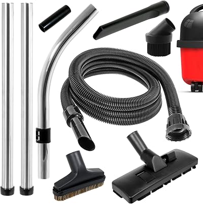 Spares2go Spare Parts Tool Brush Kit for Numatic Henry Hetty Vacuum 2.5m