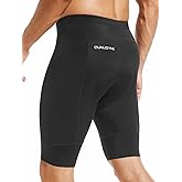Qualidyne Men's Cycling Bike Shorts 3D Padded Biking Pants Cycle Shorts