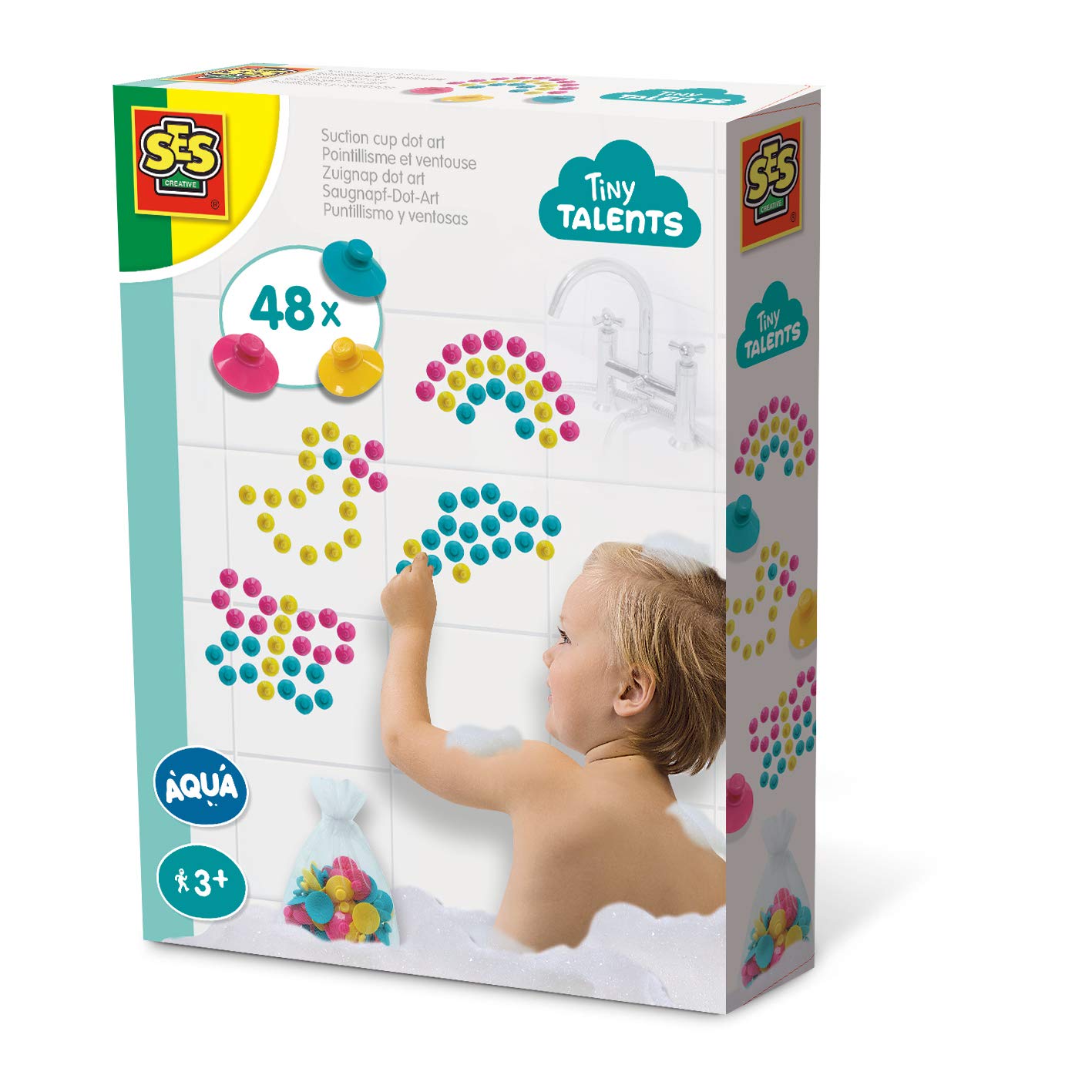 SES Creative Suction cup dot art
