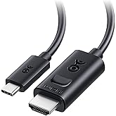 Cable Matters USB C to HDMI 2.1 Cable 3 ft/0.9m, Support 4K@240Hz and 8K@60Hz, HDR - Thunderbolt 4, Thunderbolt 5, USB 4 Comp