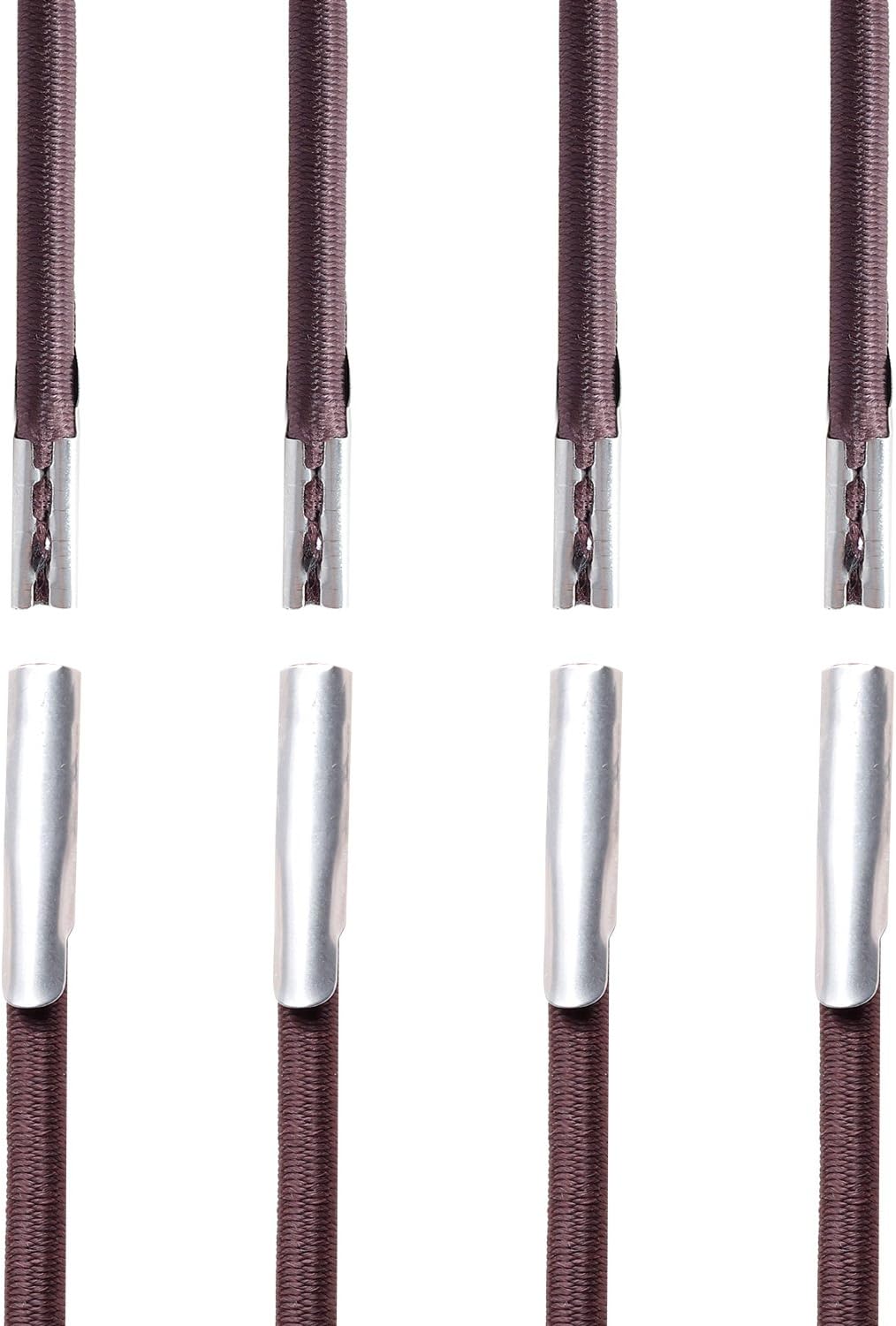Kecuco 4 Pcs Replacement Cords (Brown) for Zero Gravity Chair, Replacement Laces for Recliners Zero Gravity Chairs Repair Kit for Lounge Chair/Anti Gravity Chair(Brown): Kitchen & Dining