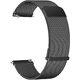 Meliya Metal Watch Bands, 20mm 22mm Quick Release Watch Strap, Stainless Steel Mesh Replacement band for Women Men