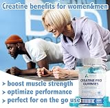 Aoruilia Creatine Gummies 5000mg 60 Vegan Blueberry Pre-Workout view 3