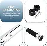 GadgetZone Adjustable Pull Up Bar 62–100cm Doorway 100kg Load Gym Bar view 9