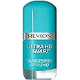 REVLON Ultra HD Snap Nail Color, Natural Rich Glossy Polish, 100% Vegan Formula, No Base or Top Coat Needed, 004 Blue My Mind, 0.27 fl oz