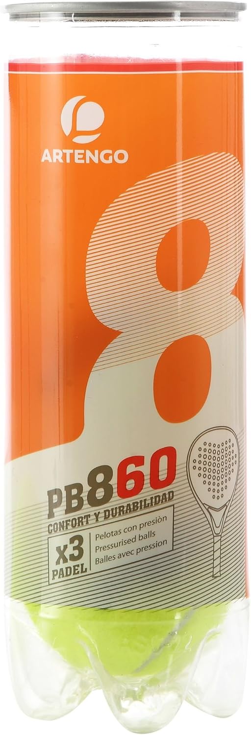 Artengo PB860 - Pelotas de tenis: Amazon.es: Deportes y aire libre
