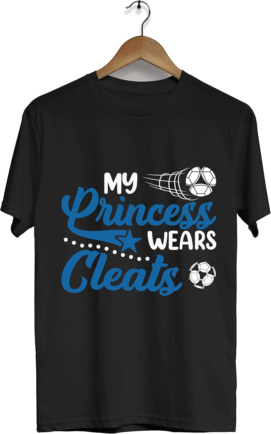 Amazon.com: Funny My Princess Wears Cleats Soccer Dad ...
