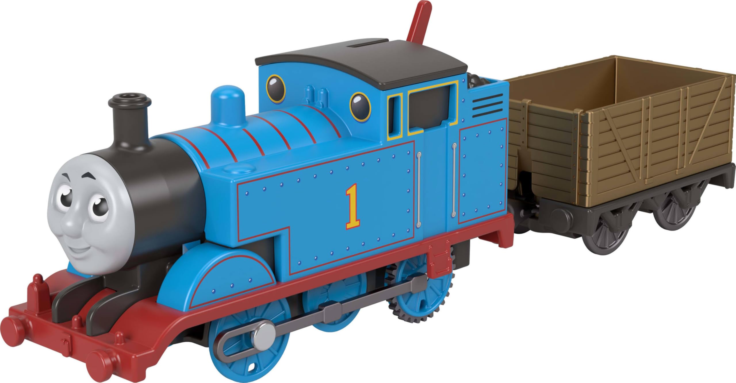 Thomas Thomas Engine Motorised Metal Freight Locomotive & Cargo Wagon Classic Series Character for Kids 3+ Years JGF93
