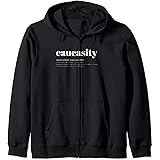 Dictionary Meme It's The Caucasity For Me Zip Hoodie
