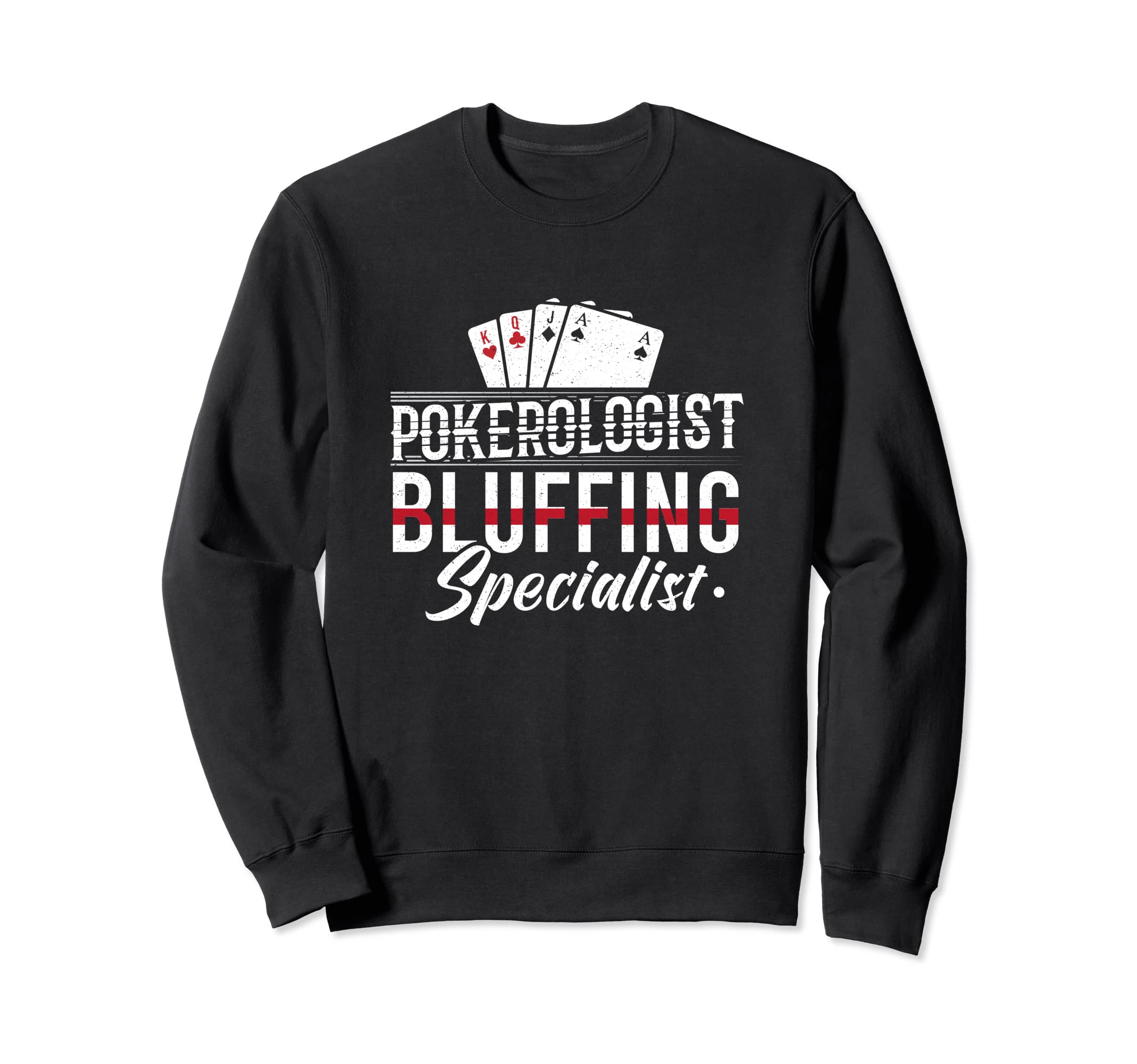 Poker Outfit For Men Texas Holdem Poker Cards Poker Player Sweatshirt