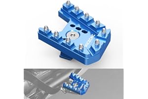 NICECNC Blue Brake Lever Pedal Extender Compatible with Yamaha Tenere 700/XTZ700 2019 2020 2021 2022 2023 2024, Tenere 700 Rally Edition 2020-2024