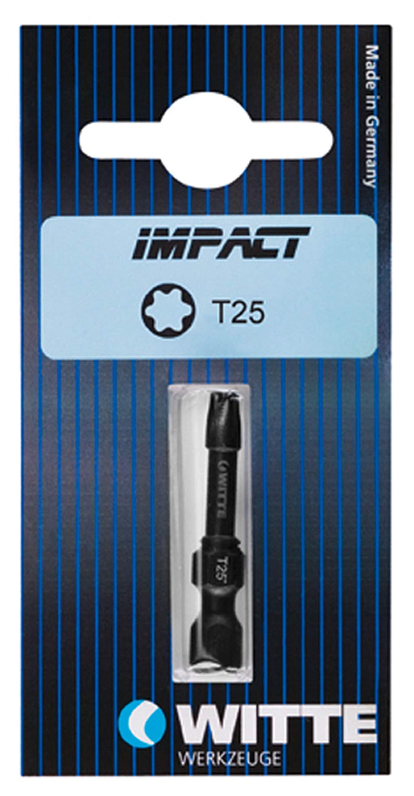 WITTE 28381 - Puntas de impacto en blíster Individual PZ 3