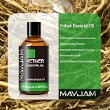 MAYJAM Vetiver Essential Oils 100ML Vetiver Oil for Diffuser Humidifier view 2