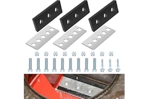 KINTLE 3/8" Universal Snow Blower Impeller Modification Kit Compatible with Modifies 2-Stage Machine Snow Blower (3 Pack)