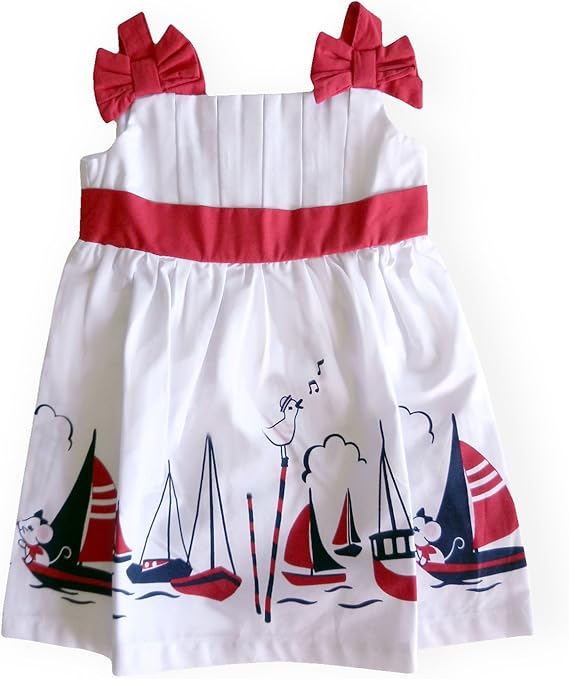 Amazon Co Jp ジンボリー Gymboree リボンストラップ マリンワンピース 50 60cm 並行輸入品 服 ファッション小物