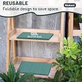 Mokani Garden Waste Bags 120L x3 Heavy Duty with Handles Waterproof view 5
