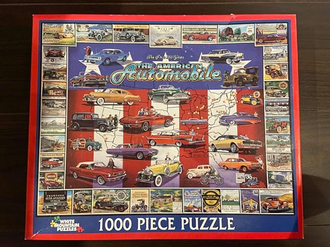 Amazon アメ車 パズル 1000ピース ジグソーパズル ホビー