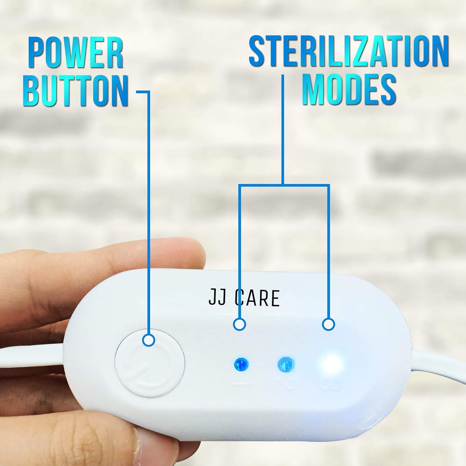 JJ CARE [Upgraded] Shoe Sterilizer, Boot Sanitizer, Shoe Sanitizer and Odor Eliminator, Fits Any Shoe Size, Boot Sterilizer with 10,000 Hours of Lamp Life, Light Sanitizer for Hat, Footwear: Shoes