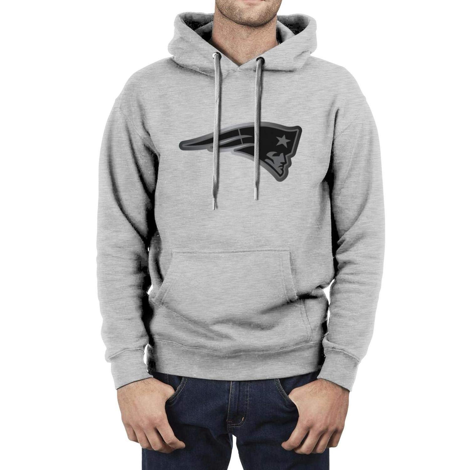 Mens Athletic Patriots Embroidery Cotton Sweatshirt Pullover Hoodie Fashion Hoodies Sweatshirts